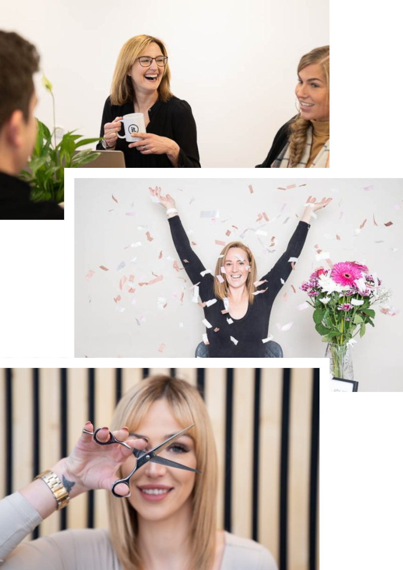 Collage of Brand Photography by Wings, Branding Photography Services